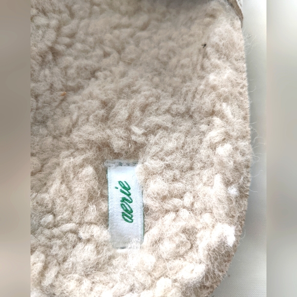 Aerie Faux Fur Double Strap Sandals - Picture 4 of 6